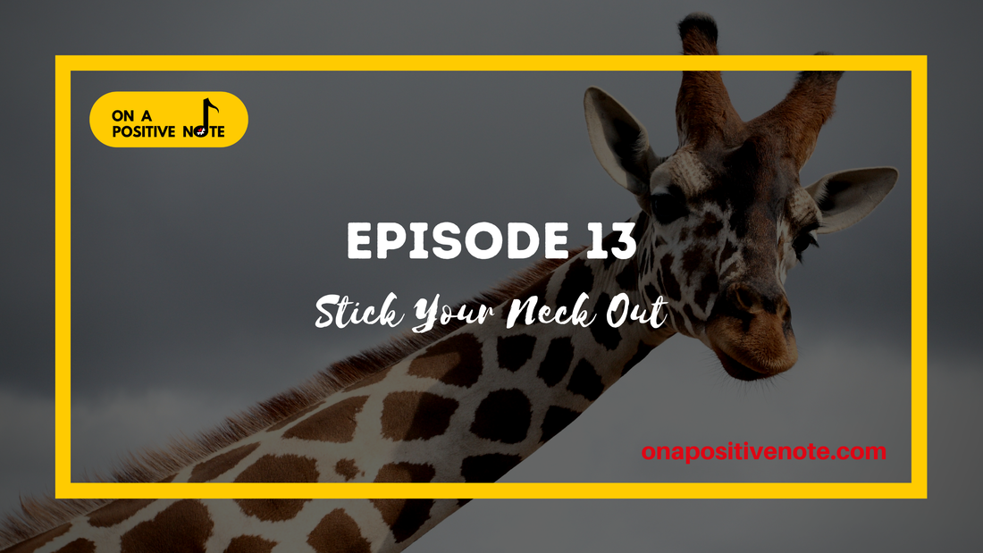 Episode 3 Cover: A giraffe sticks its neck out